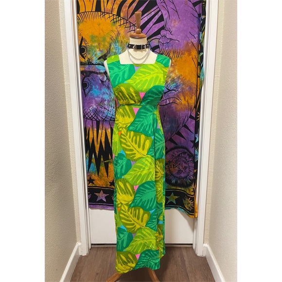 🌈 Amazing beautiful colorful Vintage dress - Picture 2 of 13